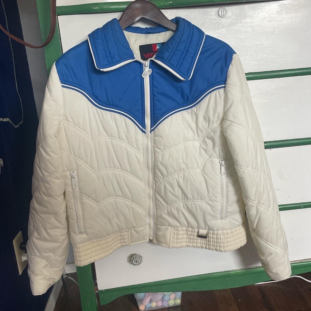 Vintage White Stag Ski Jacket!